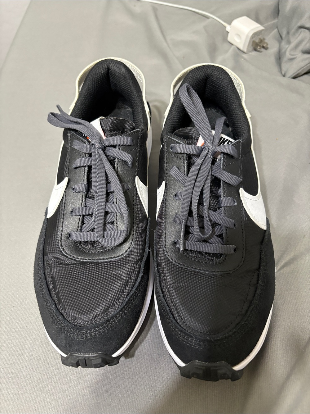 Nike Black and White women Low-Top Sneakers